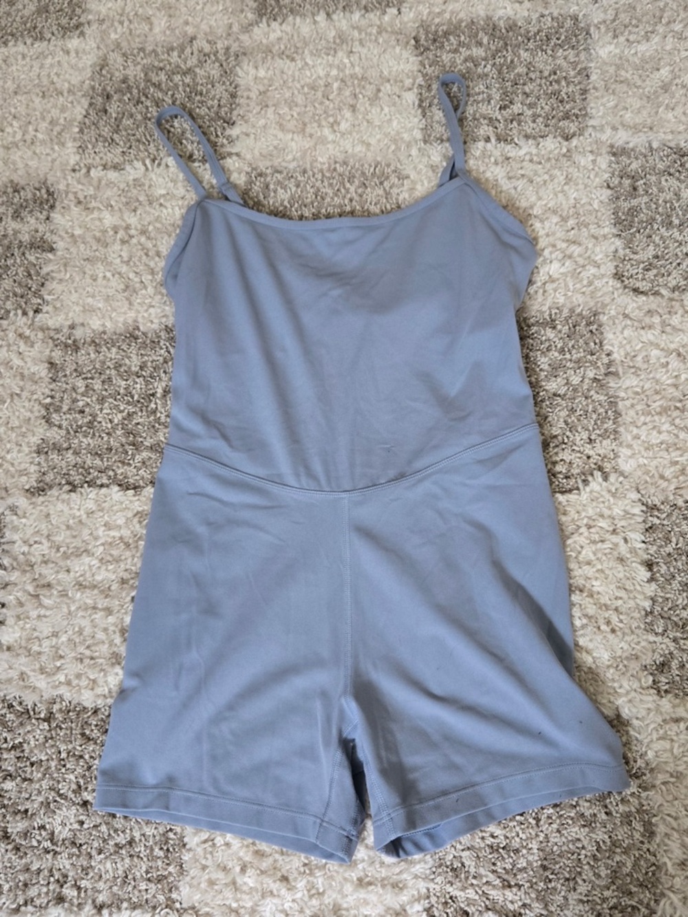 CRZ YOGA Light Blue Romper Jumpsuit